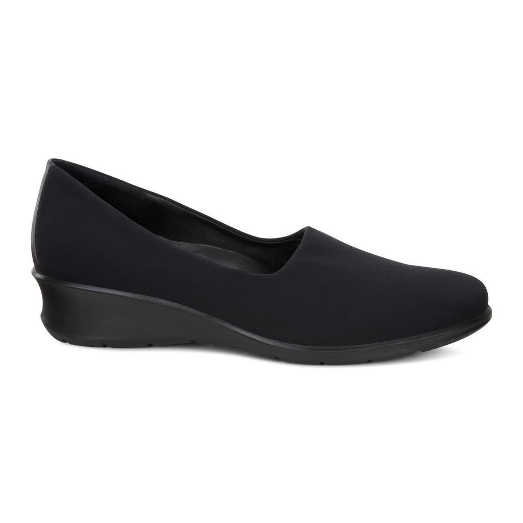 Chaussures Décontractées Ecco Felicia Stretch Femme Noir 0859-QRUHN